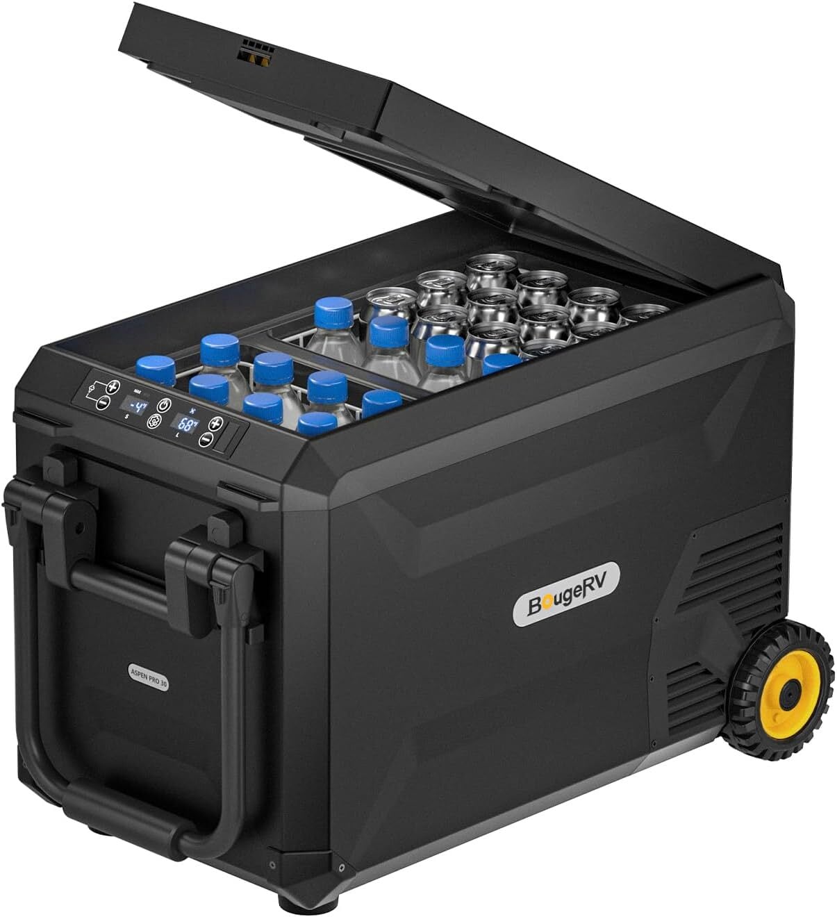 BougeRV Aspen30 Pro　 ポータブル冷蔵庫 32L BougeRV ポータブル・車載冷蔵庫 Aspen Pro32L キャスター付き | Bord