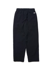 Wool Gabardine 2 Tuck Easy Pants - Black -