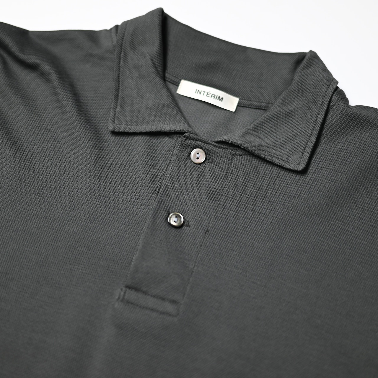 INTERIM / HIGH GAUGE SEA ISLAND PIQUE HYPER BIG LONG POLO SHIRT