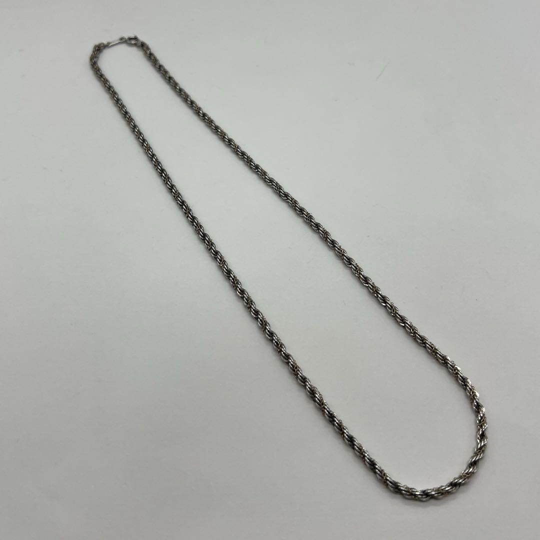ティファニー TIFFANY ツイストロープ ネックレス SV YG コンビ