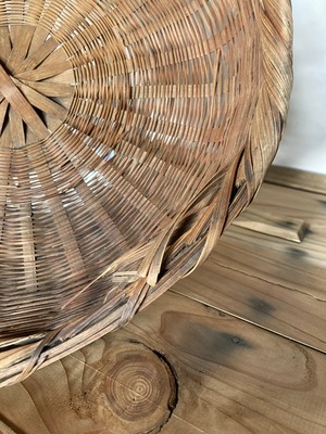 ヴィンテージの竹籠