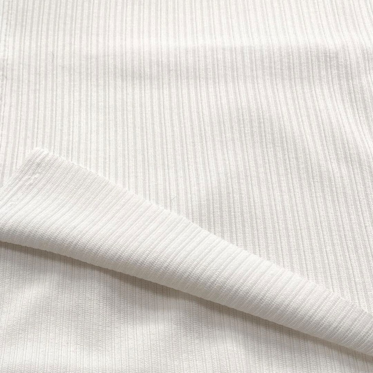 ★TB998◆3m◆ラスト1点!◆綿100%針抜きニット生地◆ホワイト