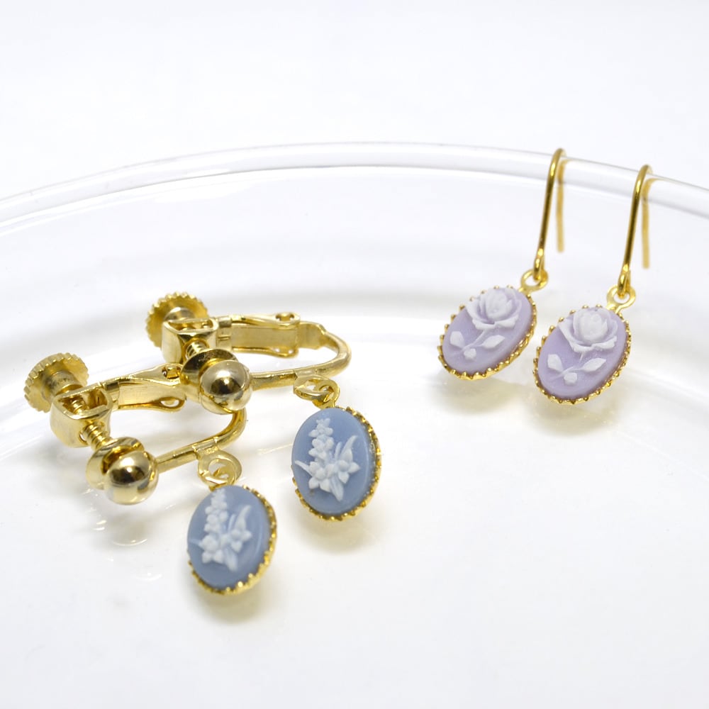 ötana 小さな小さなカメオピアス／イヤリング | Pay ID