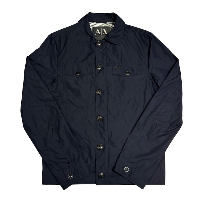 ARMANI EXCHANGE ジャケット ポリエステル ネイビー アルマーニ