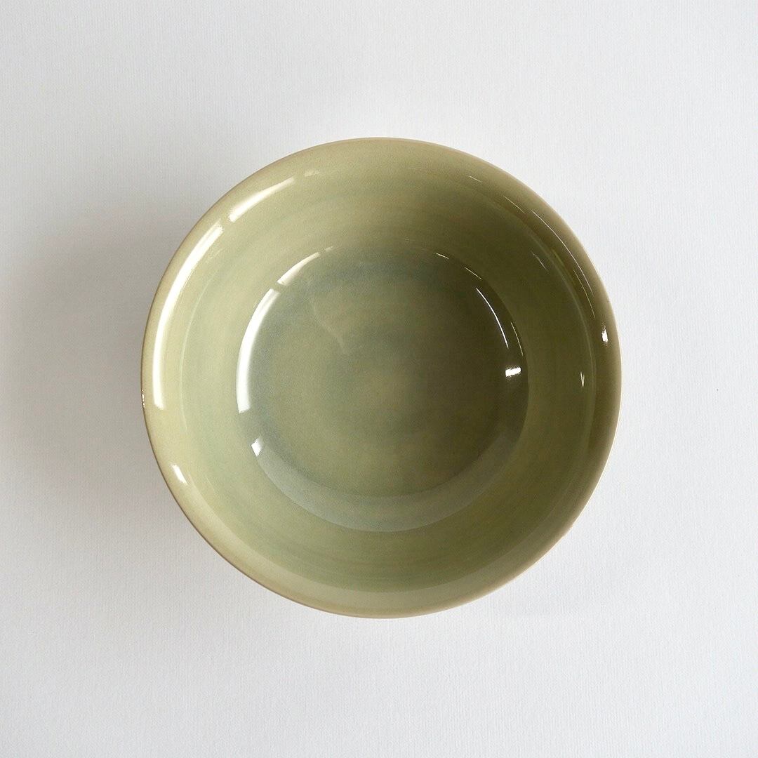 鶯青磁サラダボウル | 茂正工房(梶原茂正・梶原大敬)
