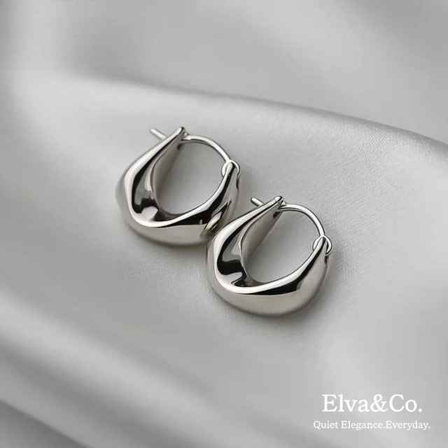 Liquid Drop Hoop Pierce（リキッドドロップフープピアス）