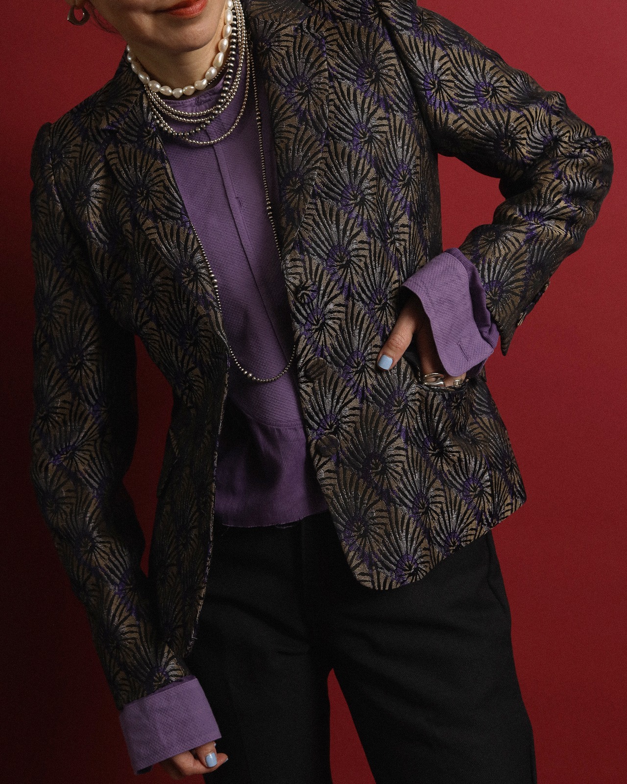 Dries Van Noten / Jacquard Jacket