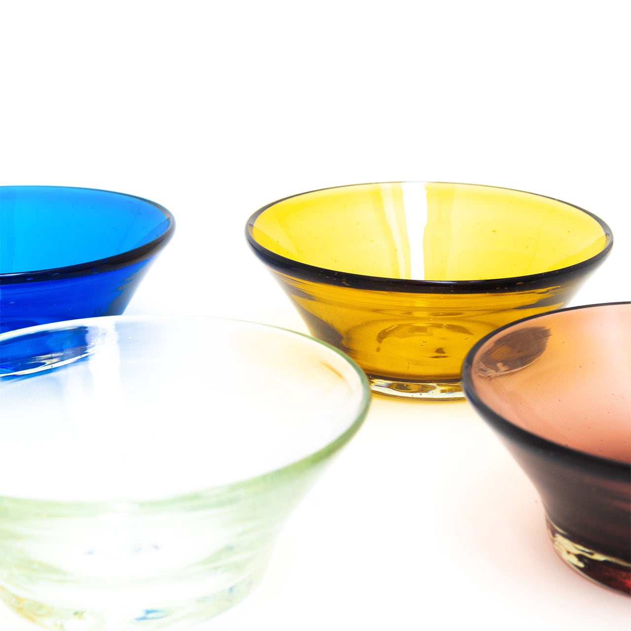 ガラス工房清天】ノーマルボウル クリア [琉球ガラス] | 【琉球ガラス