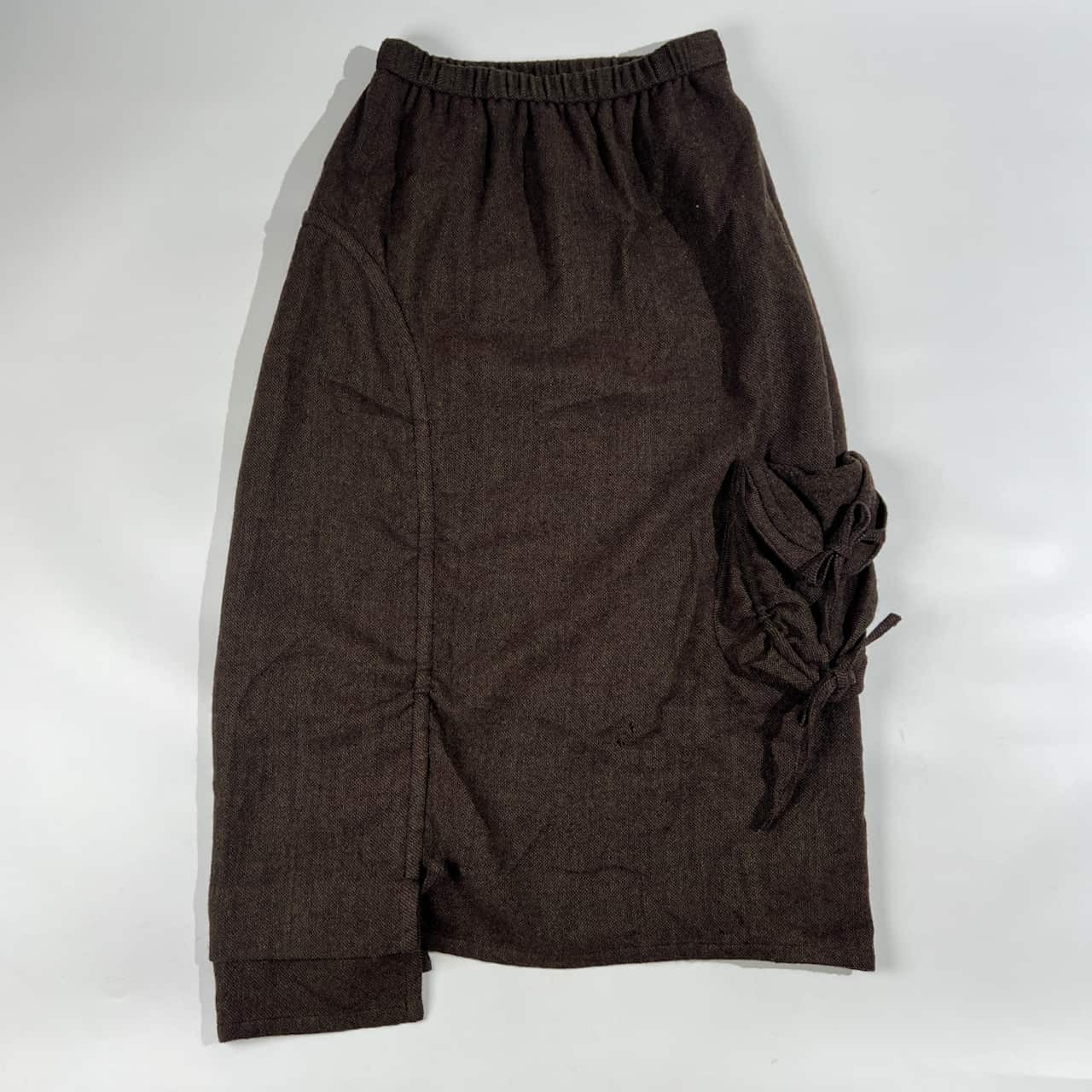 上下 慈雨 ジウ アシンメトリー  デザイン セットアップ ジャケット スカート 40/レディース