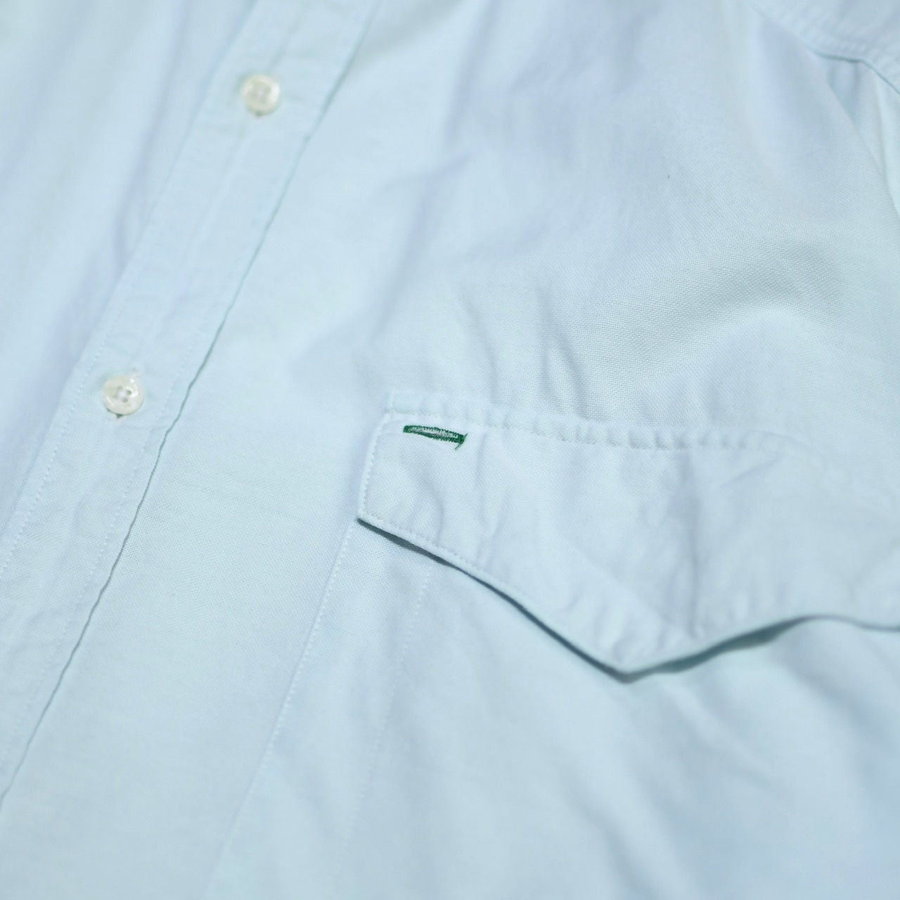 TOMMY HILFIGER 3点留め button down shirt light blue