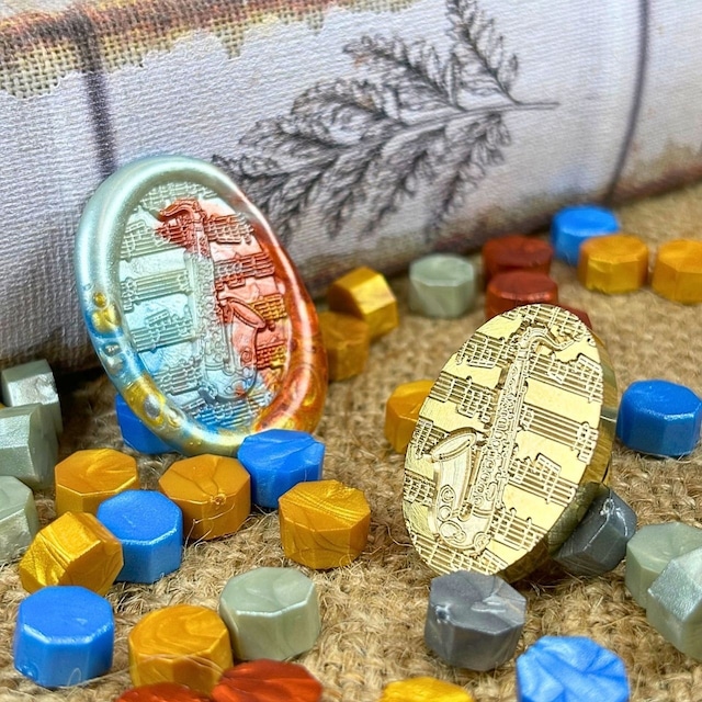 【縦30㎜×横20㎜】サックス【スタンプヘッド】#SWH-70