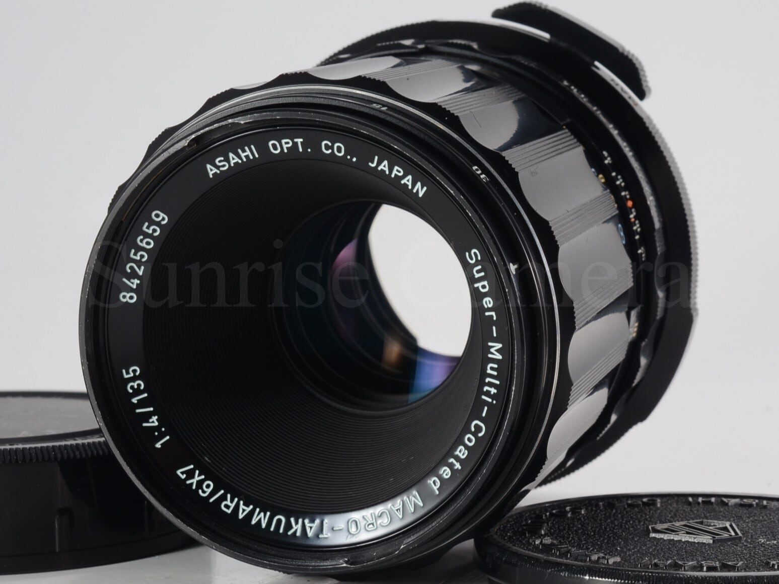 PENTAX 中判フィルムカメラ MACRO TAKUMAR 135mm PENTAX Super Super Multi Coated MACRO TAKUMAR 6×7 135mm F4