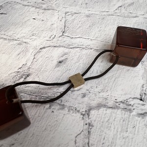 LOUIS VUITTON ルイヴィトン ヘアキューブ ブラウン A-9794