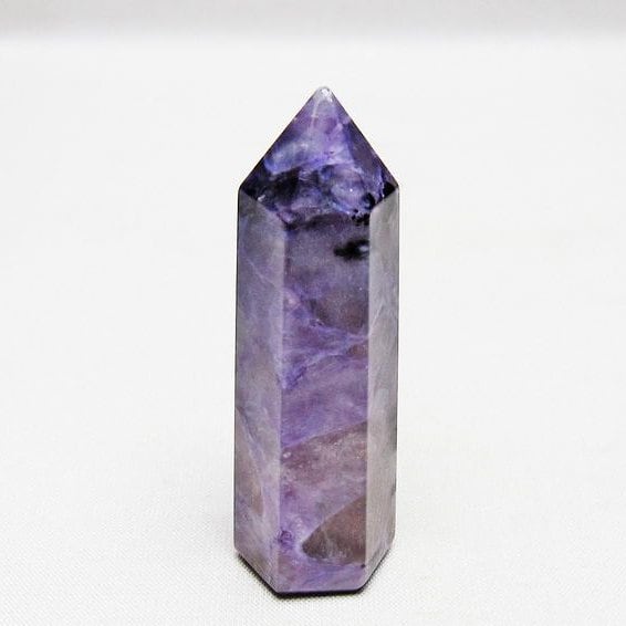 チャロアイト 六角柱 一点物  おまかせ便 142-8557