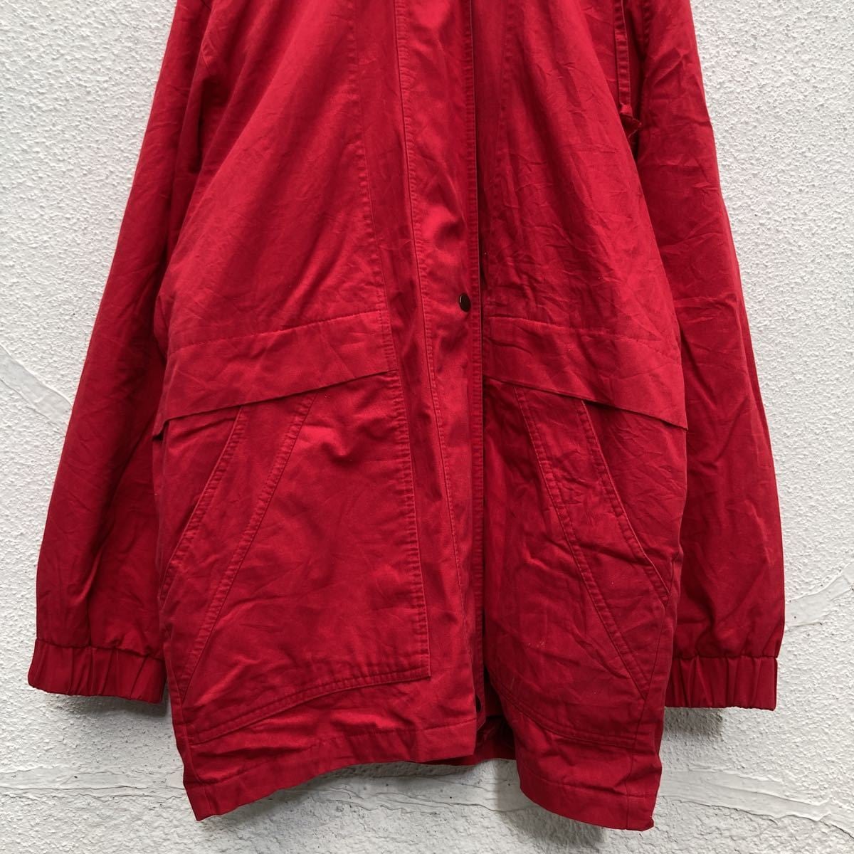 LONDON FOG ワーク ジャケット L レッド ロンドンフォグ ライナー付き