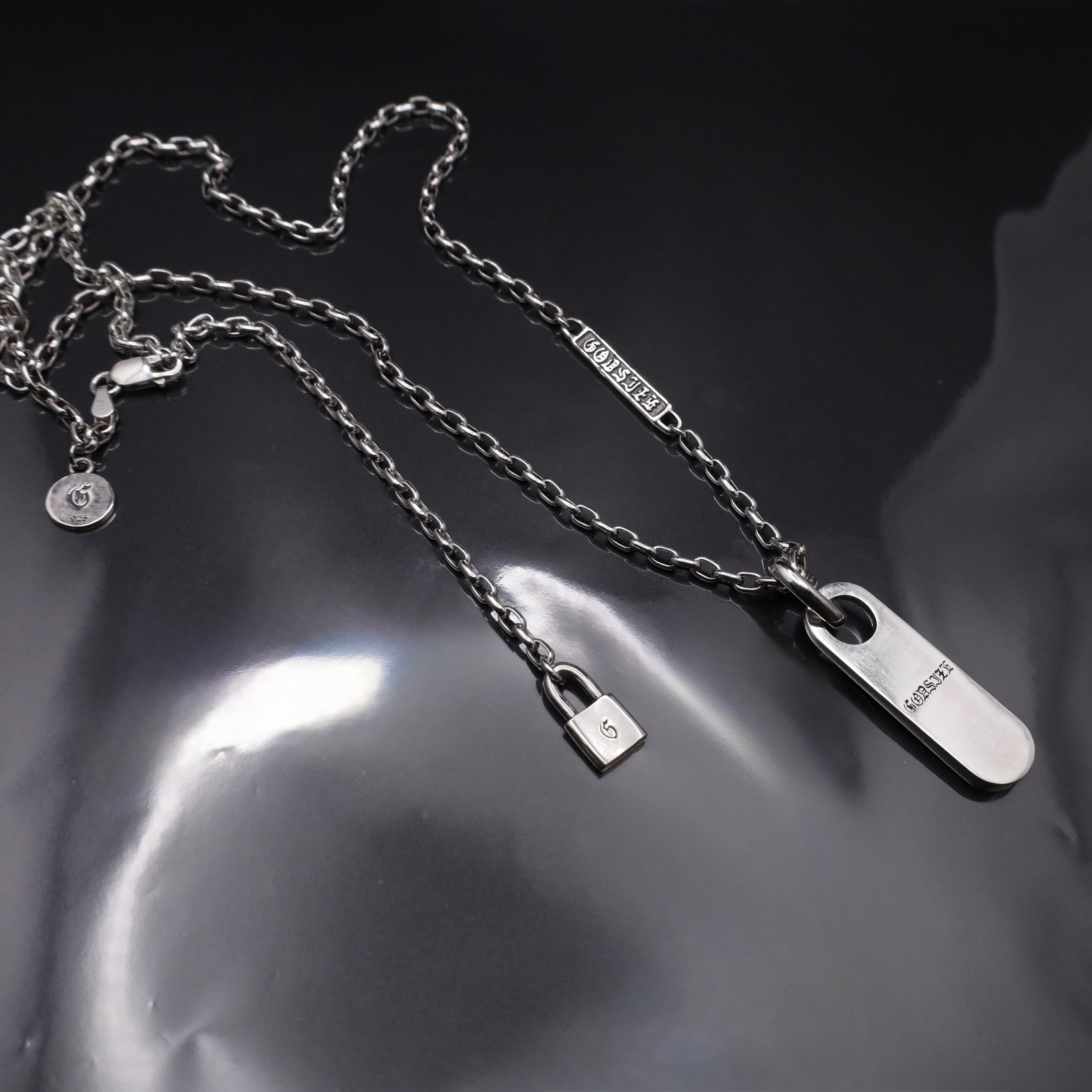 GODSIZE® I.D. TAG #1 I.D. TAG NECKLACE / ゴッドサイズ® I.D.タグ #1