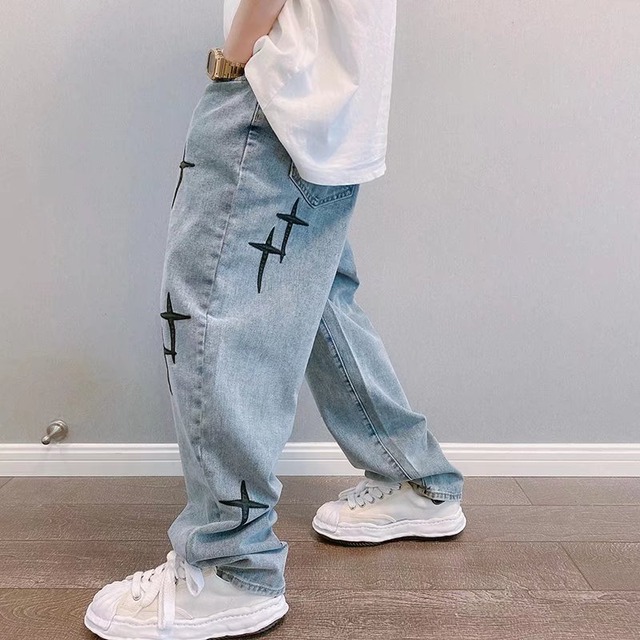 　メンズパンツ◆カジュアル◆ジーンズ  ◆  パンツ◆長足スラックス◆M-3XL