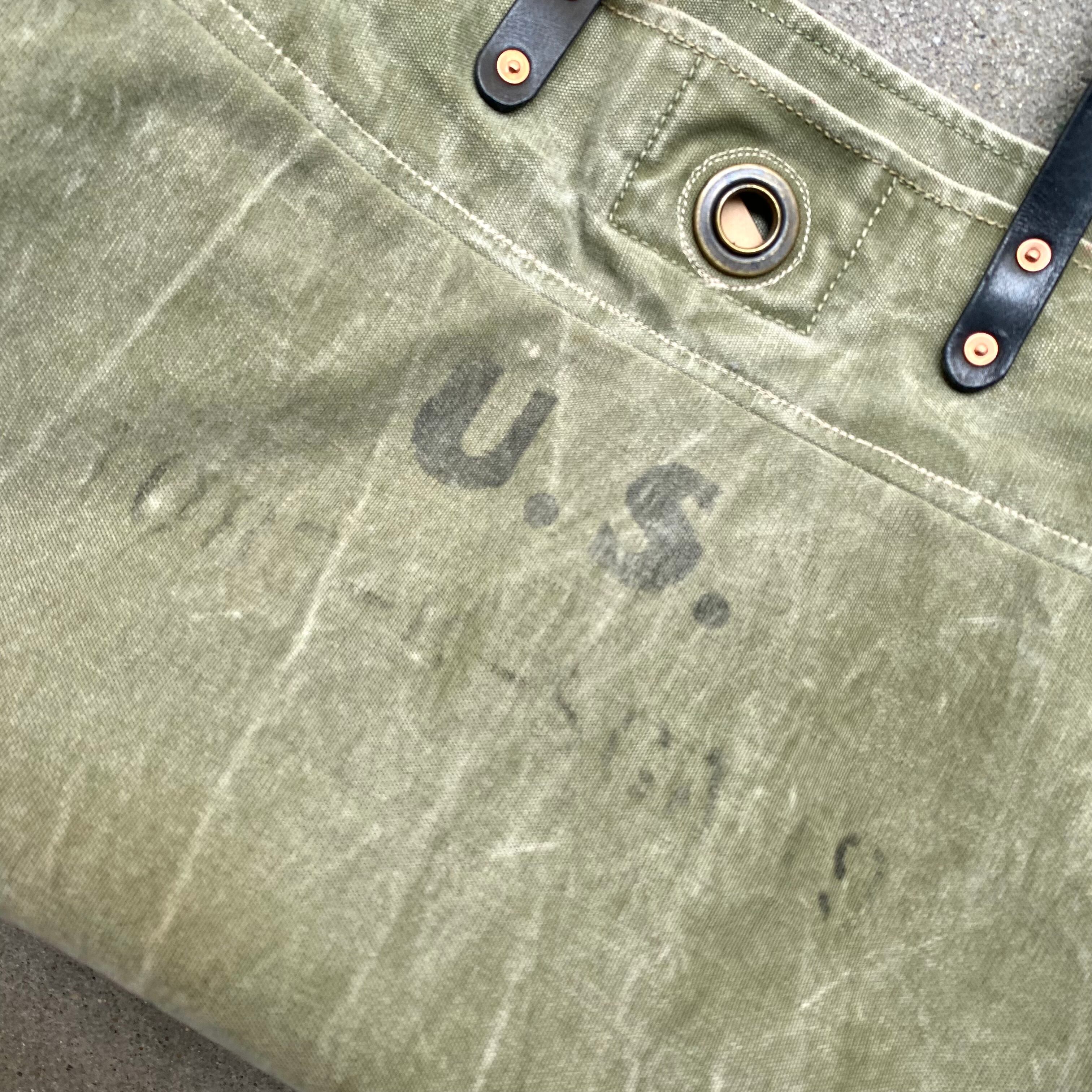 40's US military vintage remake tote bag | PPF vintage & remake