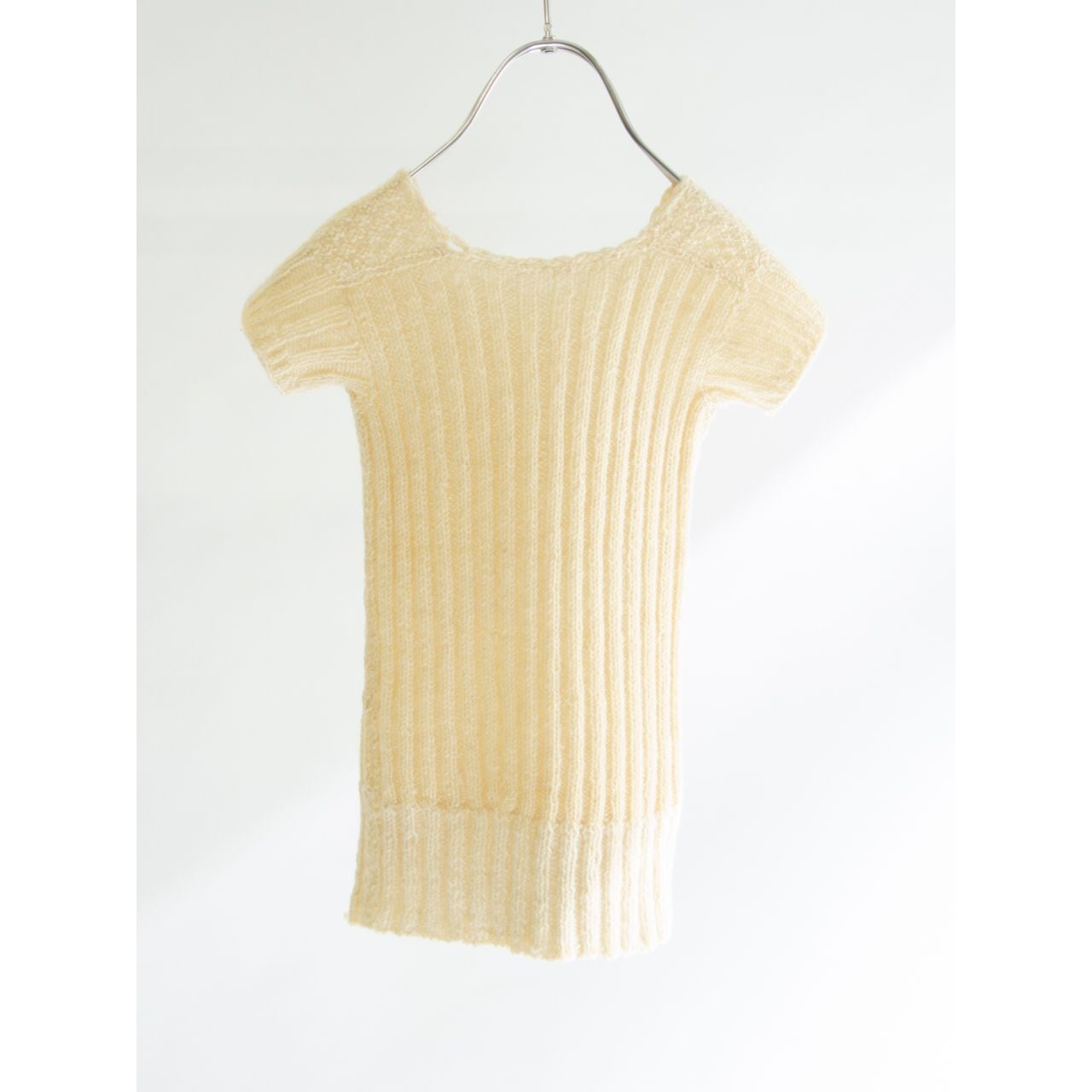 【Kids】Hand knit wool sweater（キッズ ハンドニット ウールセーター）1d