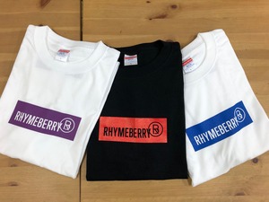 【期間限定】RHYMEBERRY（ライムベリー）BOXロゴ Tシャツ（受注生産）
