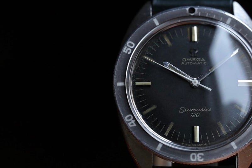 OMEGA】 1968年製 オメガ シーマスター120 フルサイズ ノンデイト 自動