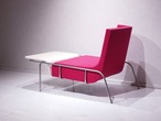 ligne roset TOLOZAN ラウンジチェア / リーンロゼ Eric Jourdan 名作 デザイナーズ チェア モダン サイドテーブル一体型 シェーズロング
