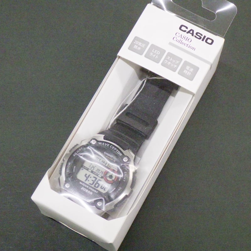 カシオ スタンダード WV-200R-1AJF 電波時計(日本・北米・ヨーロッパ