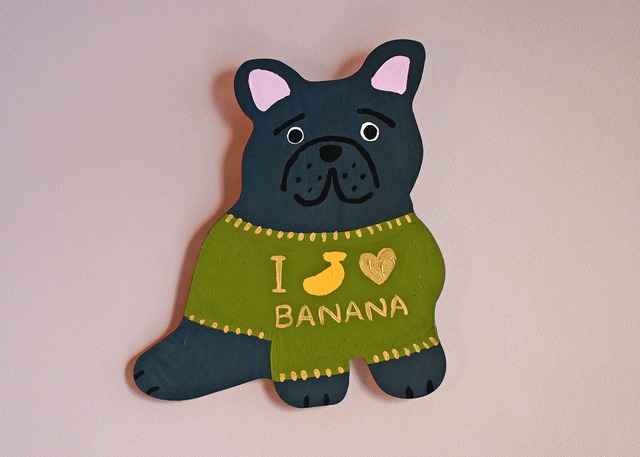 wood objet 原画 「BANANA」フレブル黒