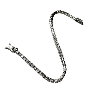 vintage silver tennis bracelet