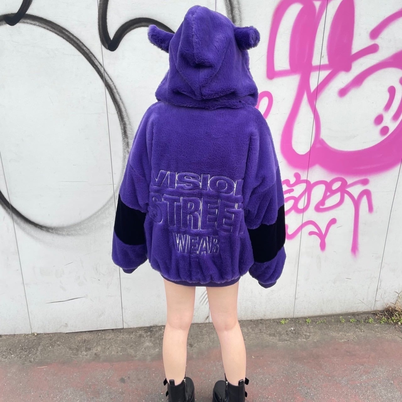 VISION】デビルフェイクファーブルゾン | VOLCAN&APHRODITE