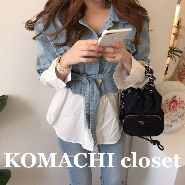 【送料無料】 春トップス デニム ライトブルーデニム ウエストマーク シャツ デニムシャツ 韓国 レディース  オルチャン トップス ブラウス カットソー 袖あり 長袖 カジュアル 春 秋 10代 20代 30代   かわいい 大人可愛い きれいめ シンプル 大人 上品 おしゃれ お洒落 大人可愛い 大人女子 こなれ感 キュート 主役級 存在感 抜け感  通学 デート  女子会 お泊まり 休日 旅行 着回し 普段使い 重ね着  コーデ スタイル モテ トレンド 流行