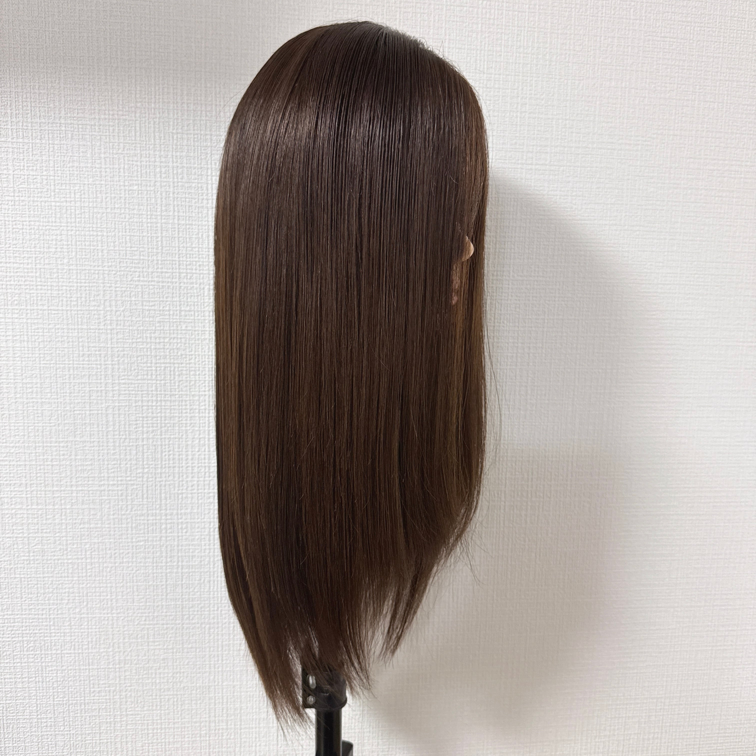 3DウィッグPlus 未カット 50cm ナチュラルブラウン系 百合子ウィッグ