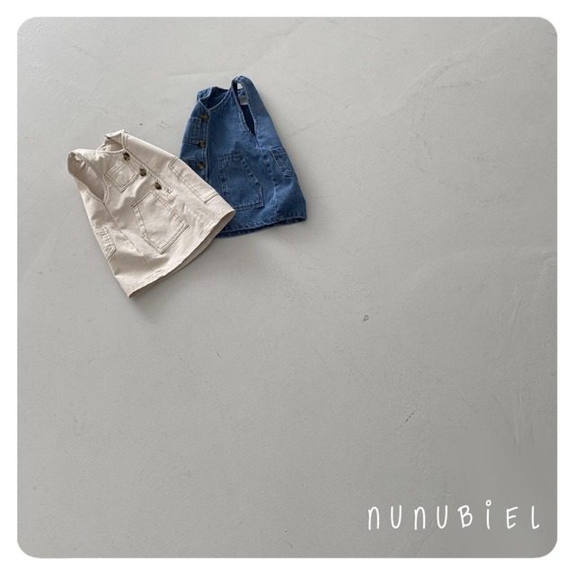 (即納)nunubiel : denim dress