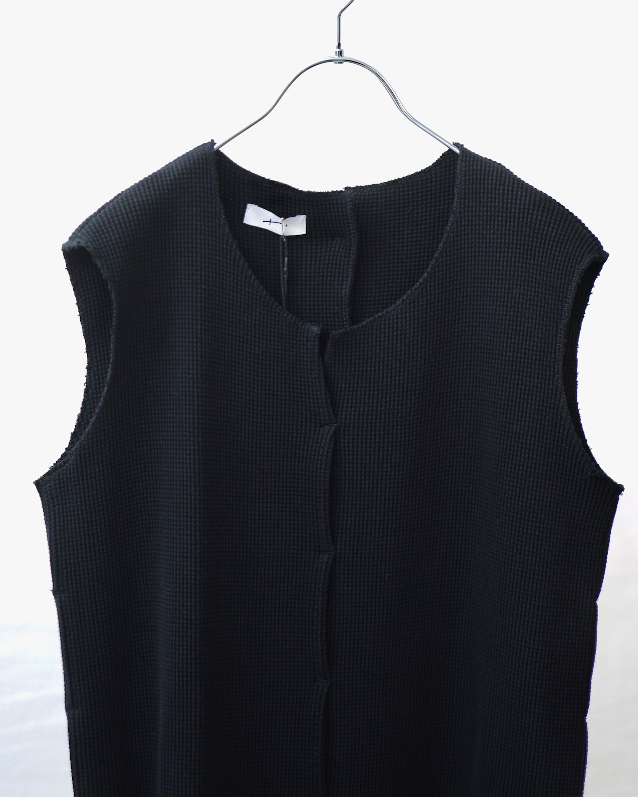 METHO - Through fit No sleeves : Black:long
