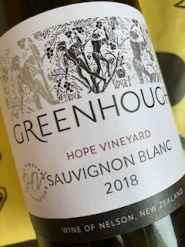 ホープ・ヴィンヤード ソーヴィニョン・ブラン　2018　グリーンホフ・ヴィンヤード　白ワイン