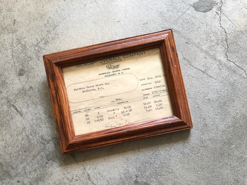 Vintage AD Frame Box-5 OLD HICKORY