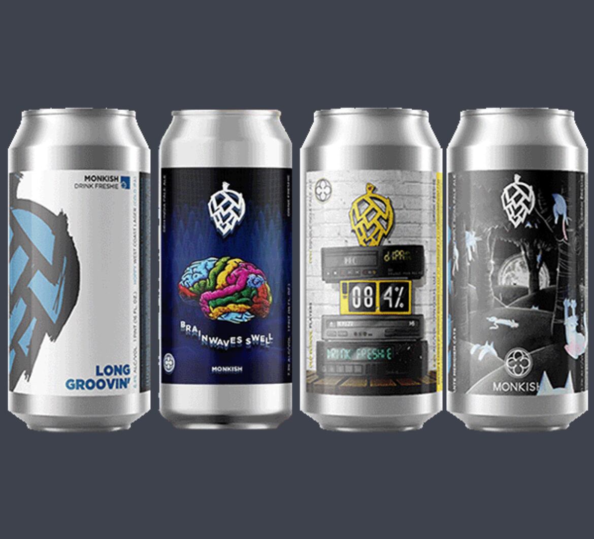 幻のビール【Monkish Brewing】『Monkish 4種SET』 473ml×4本 | 源七