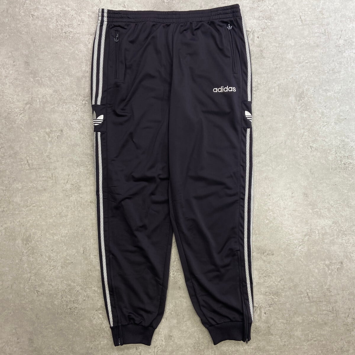 90年代 adidas アディダス トレフォイルロゴ トラックパンツ メンズXL
