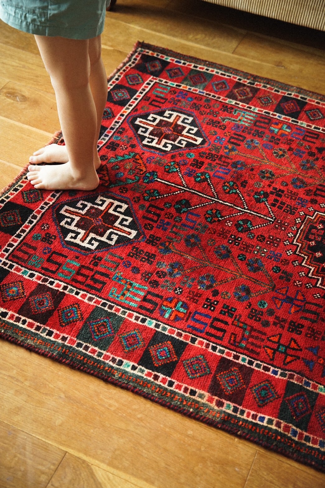 264 -Vintage Qashqai rug