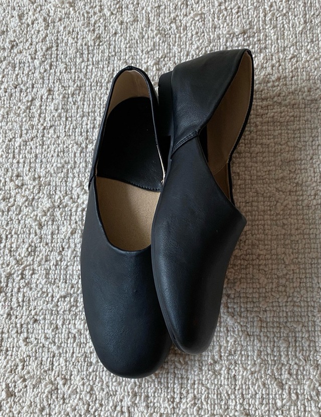 【25aw】Pebble Soft Flat Shoes_2colors