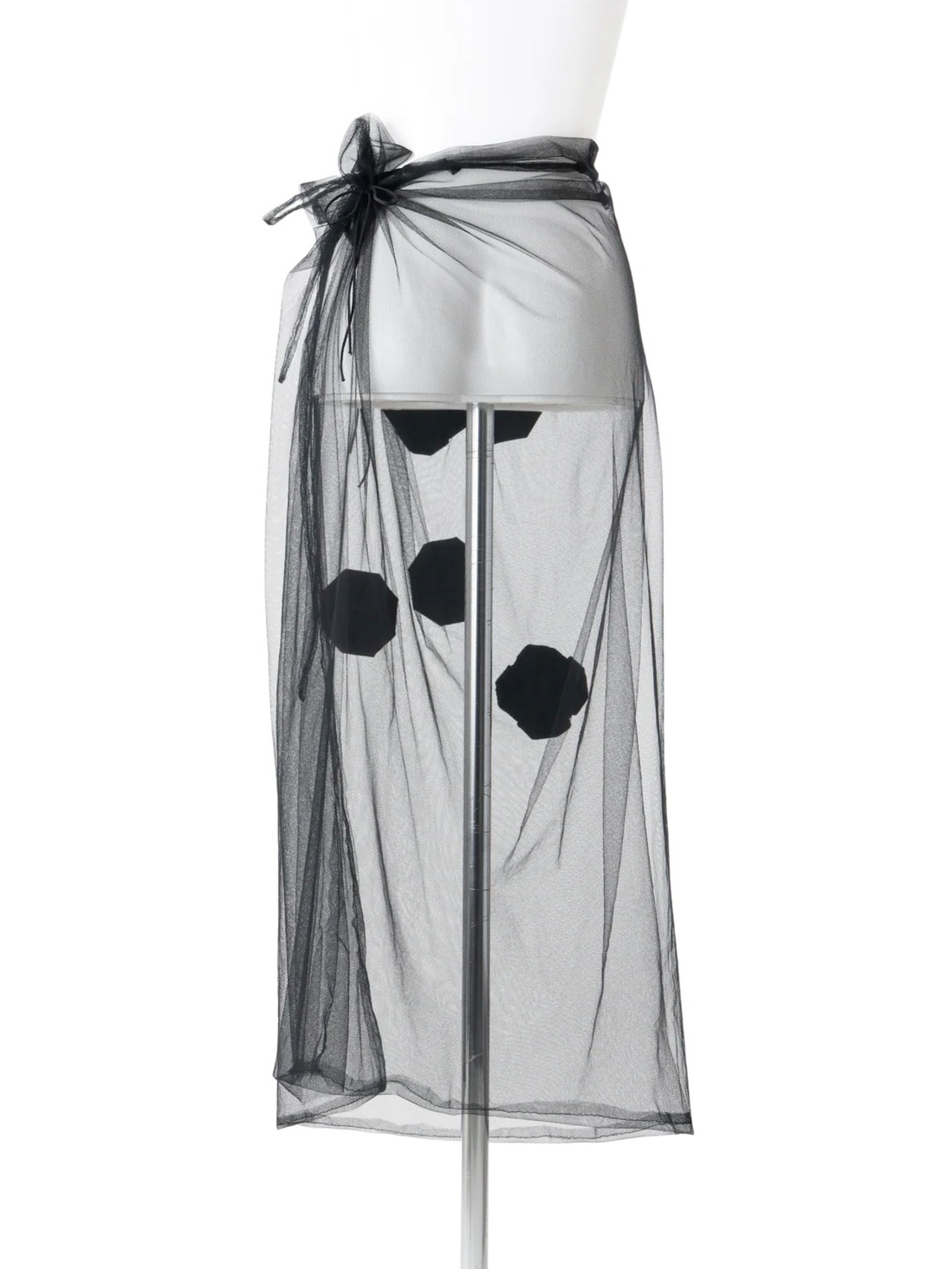 【26SS】Create Clair クリエイトクレイル / ラップスカート シアー / ORIGAMI VEIL WRAP SKIRT - 7