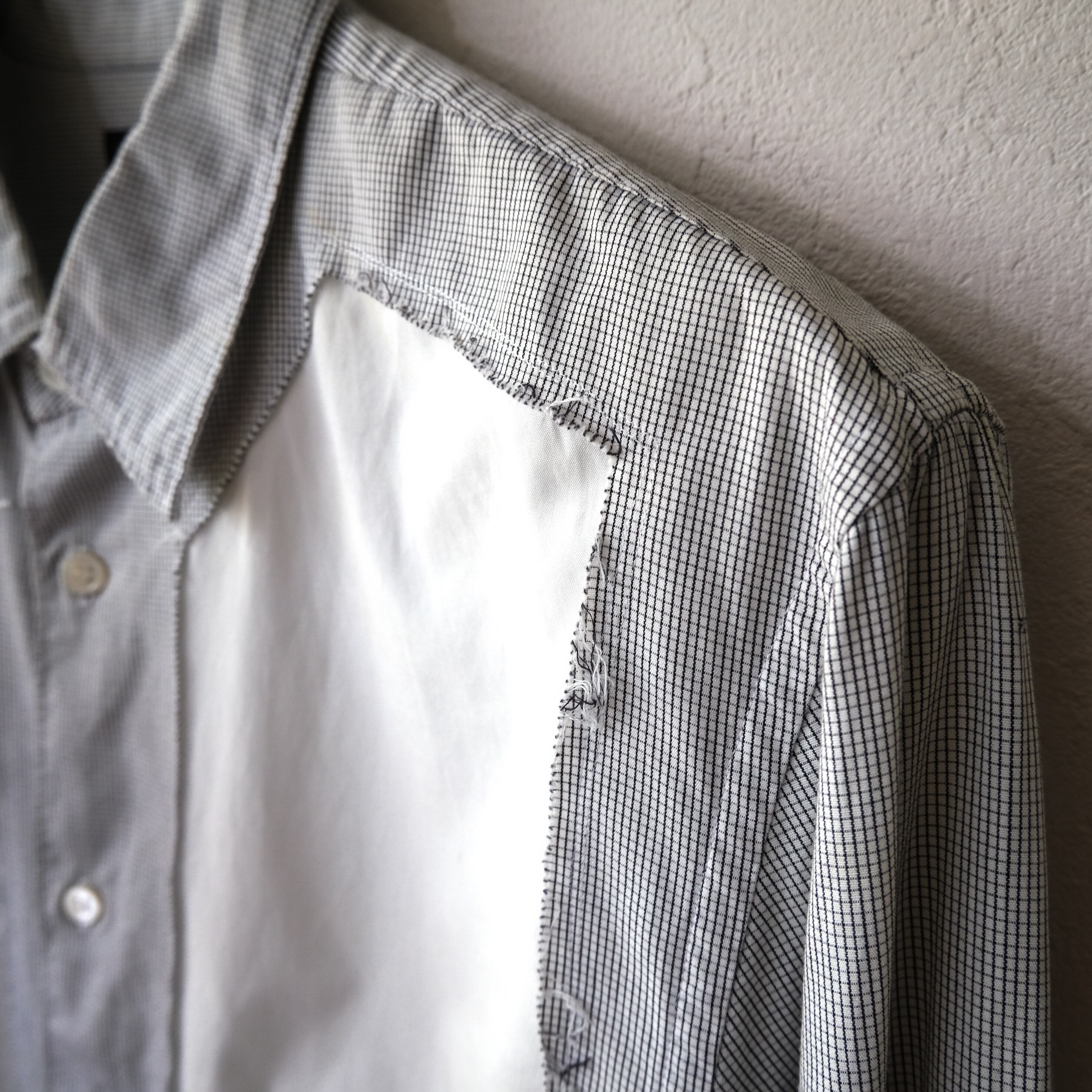 COMME des GARÇONS HOMME PLUS” docking shirt 2000AW Docking