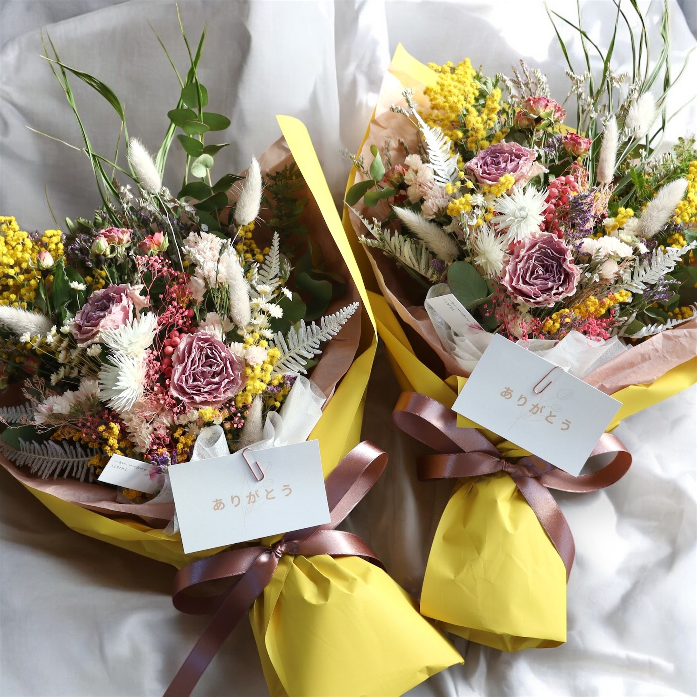 ギフト花束がすぐ届く！〉おまかせオーダー花束8800 / ドライフラワー