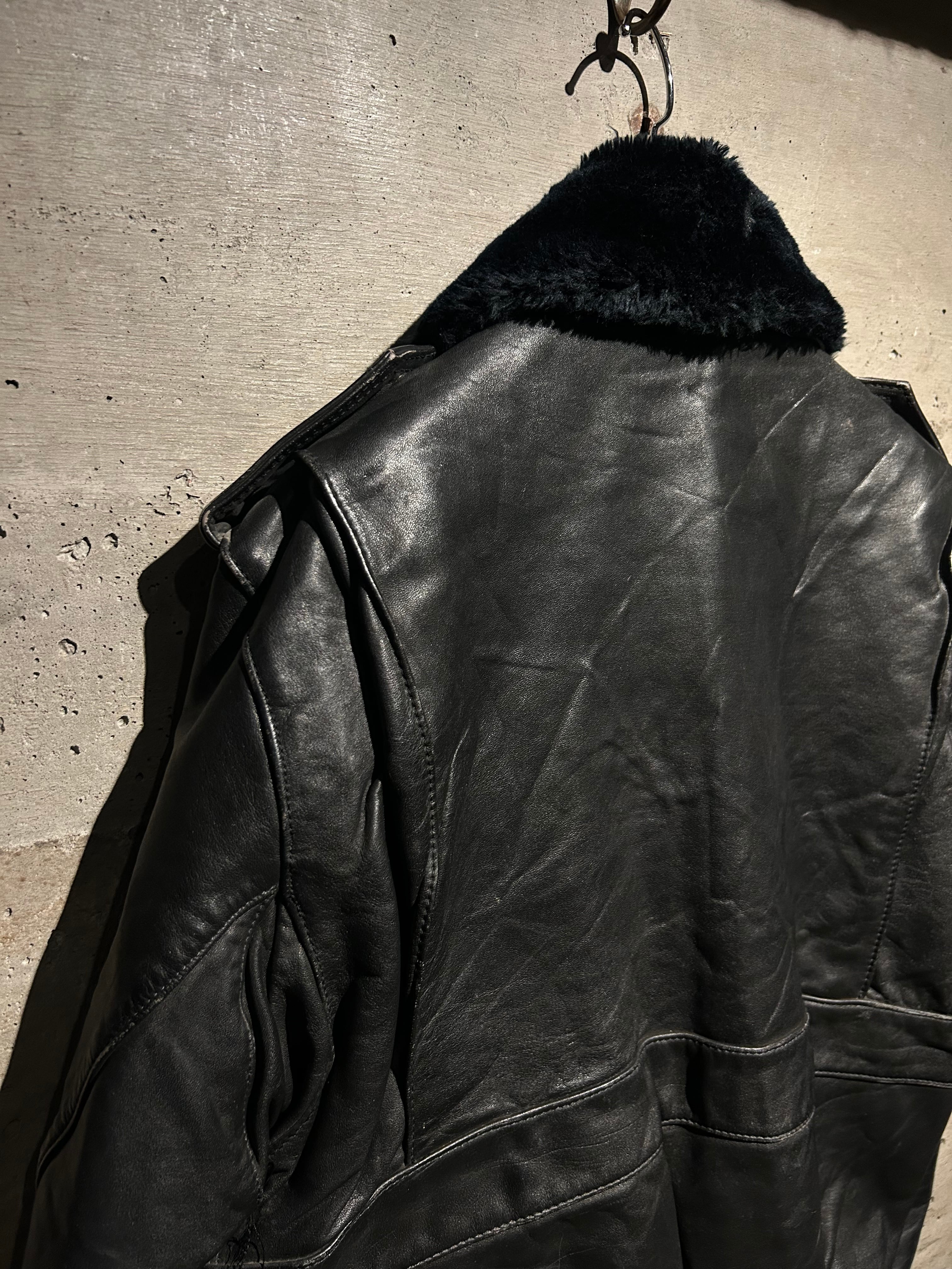 Caka】“Harley Davidson × Hein Gericke” G-1 Type Leather Flight