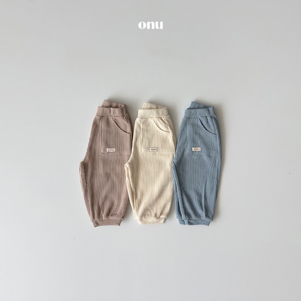 【予約】Waffle Jogger Pants