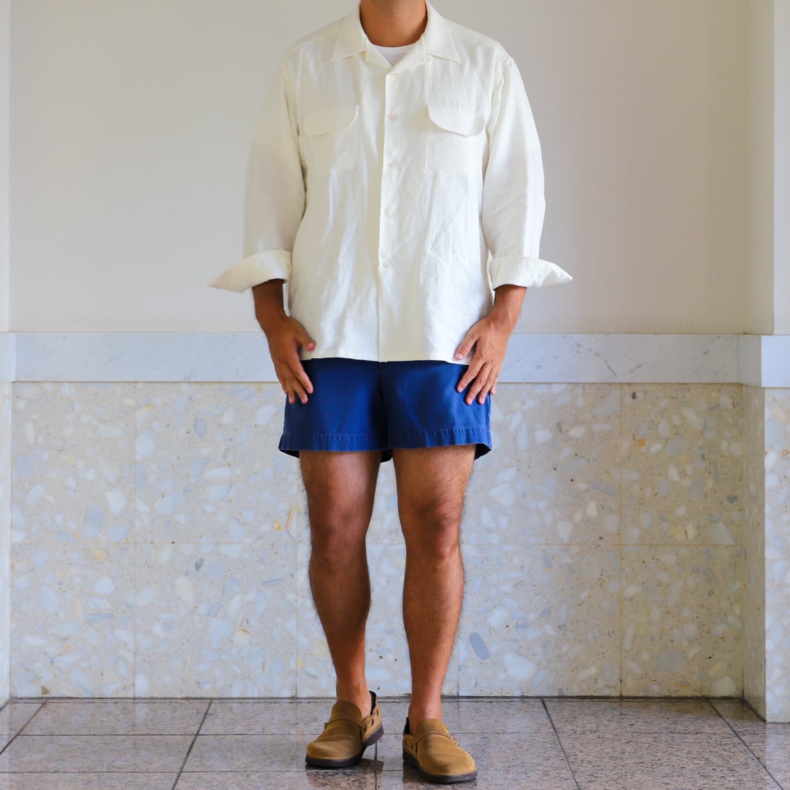 逸品】90s Patagonia vintage shorts ORGANIC COTTON Blue W34 ／90