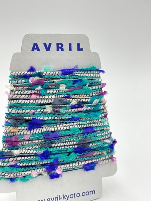 集めたくなる♬楽しい♬可愛い♡『ちょこっと巻きのファンシー糸』AVRILペラコーン176