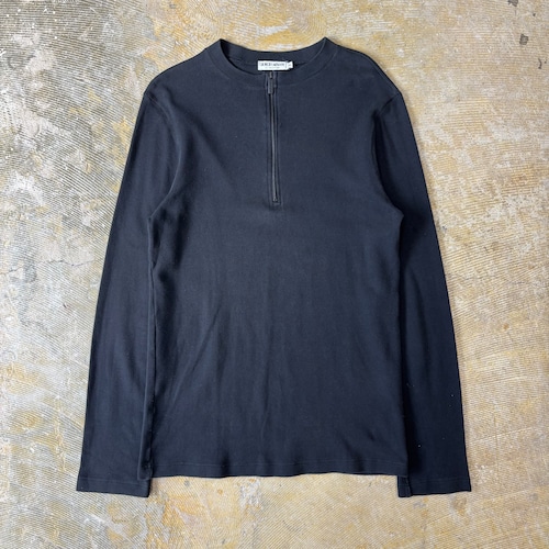 GIORGIO ARMANI / Half-zip-up sweat shirt GIORGIO ARMANI / Half-zip-up sweat shirt