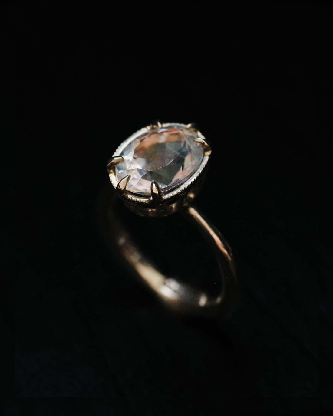 天然石　カラーチェンジアンデシン　天然石リング　オーダーリング 天然石 カラーチェンジアンデシン 天然石リング オーダーリング