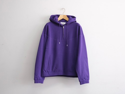 DIGAWEL” Cup shoulder sweat-shirt Purple”